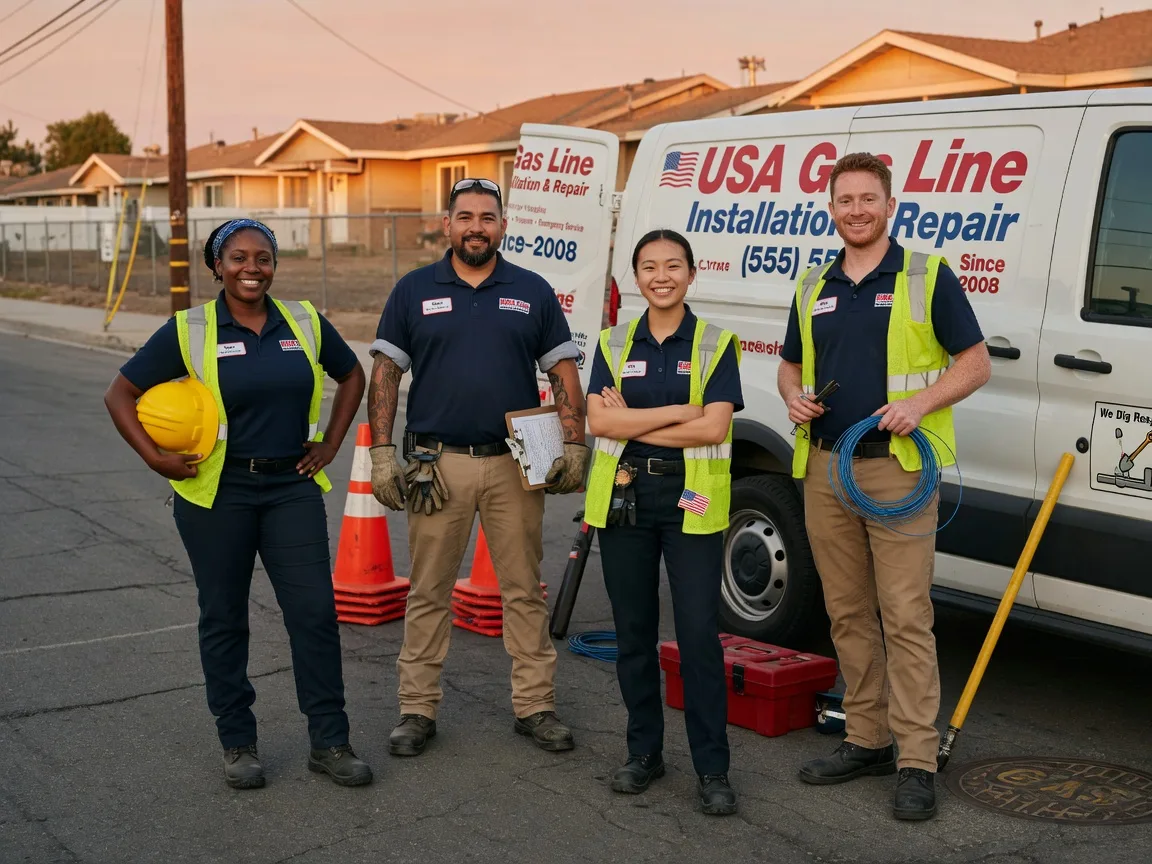 Gas Line Installation company in New Milford, PA
